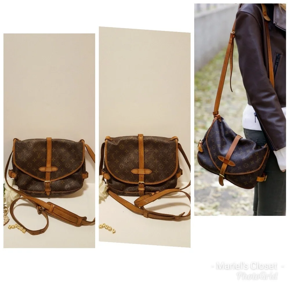 Authentic Louis Vuitton Saumur 30 - Picture 2 of 5